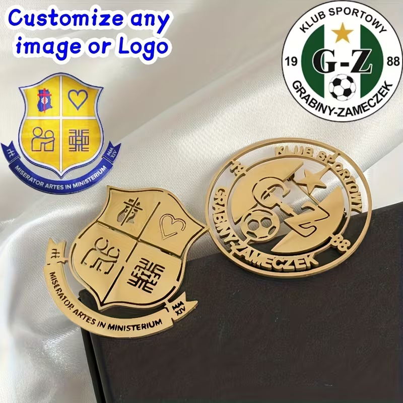 Men Accessories Logo - دبابيس شعار مخصصة بتصميم بسيط وإبداعي