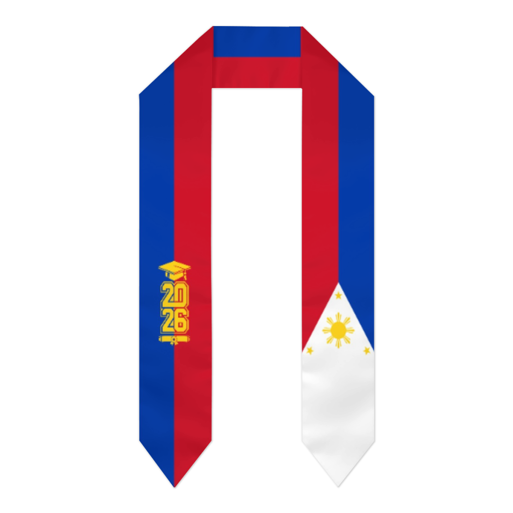 Men'S Accessories Philippines - وشاح تخرج علم الفلبين لدفعة 2026،