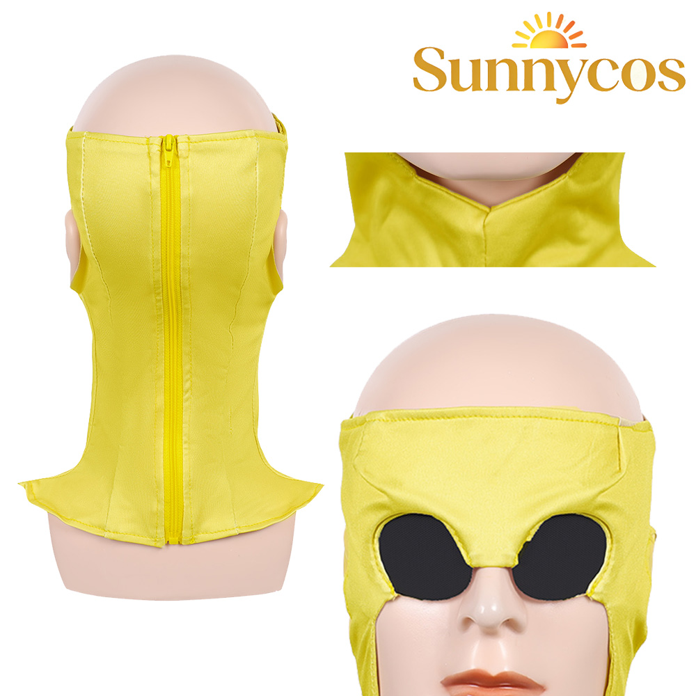 Men'S Yellow Accessories - قناع مارك غرايسون للتنكر، غطاء رأس