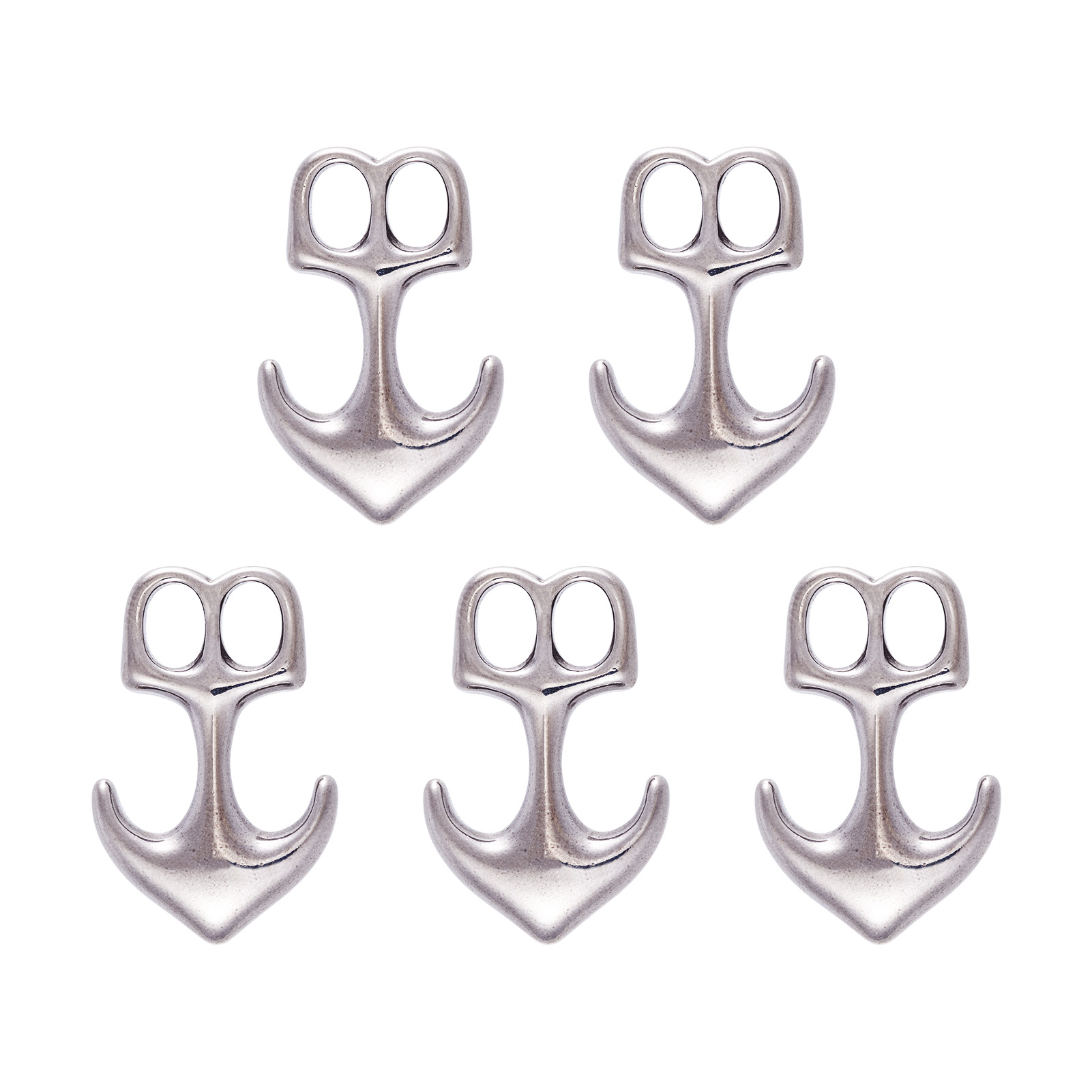 Men Accessories Hand - 5 قطع مشابك تثبيت من الفولاذ