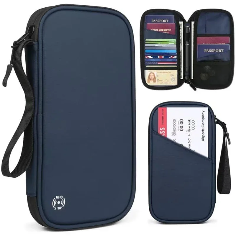 Men'S Accessories Travel Bag - محفظة خفيفة الوزن لغطاء جواز السفر