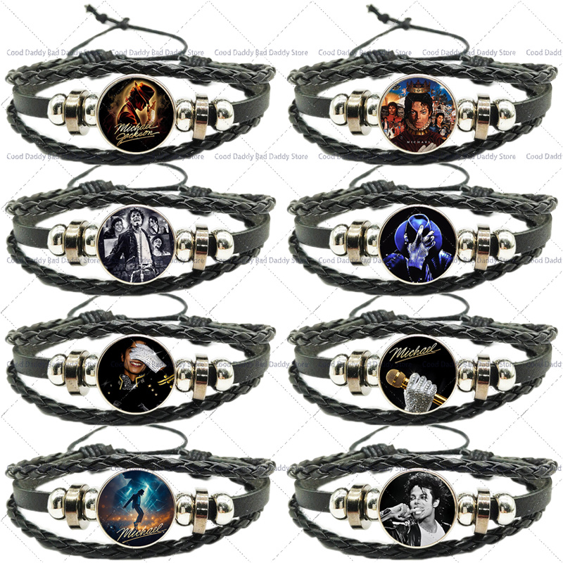 Men Accessories Jewelry - سوار ميشيل جاكسون المنسوج يدويًا للرجال