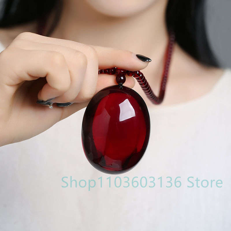 Men'S Accessories Drop Shipping - شمع العسل الطبيعي قلادة منحوتة يدويا