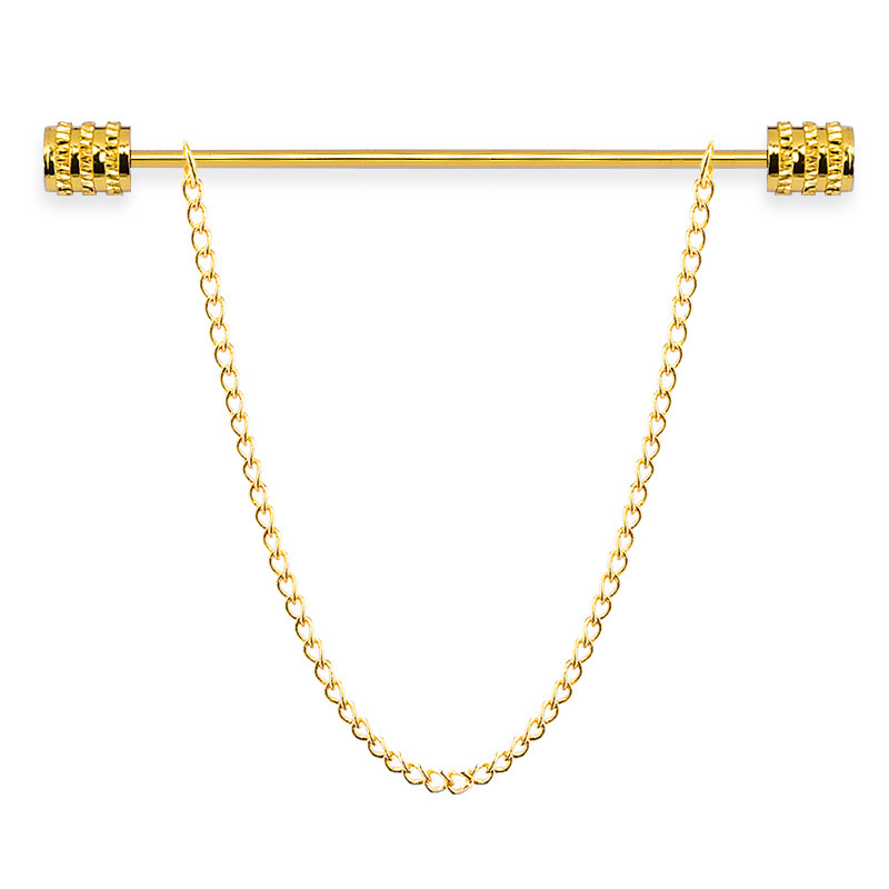 Men Accessories Jewelry - دبوس زينة جديد للرجال للقميص، مشبك