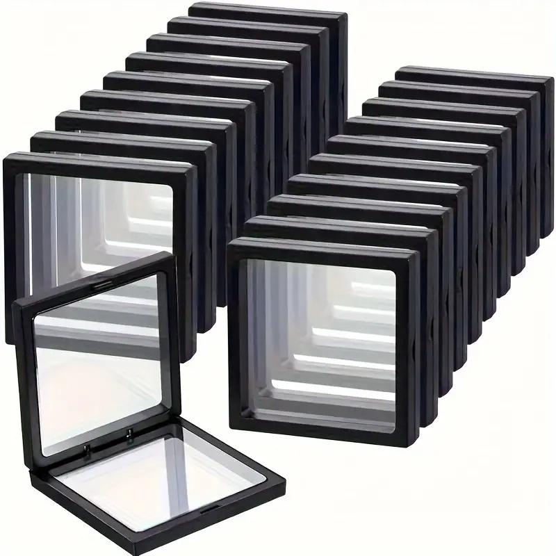 Men'S Accessories Drawer Organizer - 20 قطعة Clearview ثلاثية الأبعاد العائمة