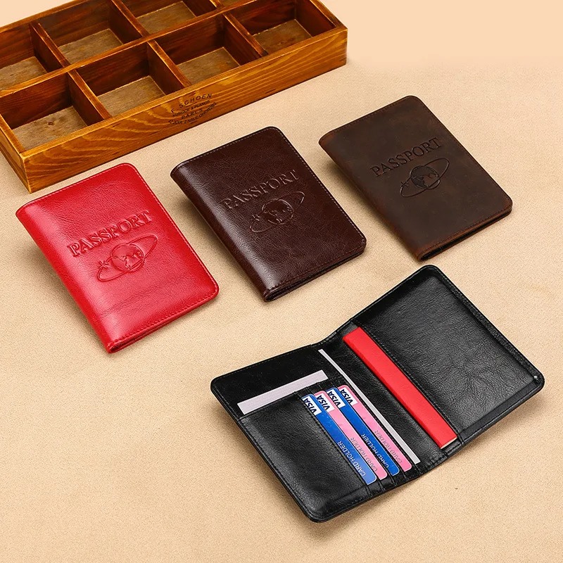 للجنسين جلد طبيعي غطاء جواز سف - مراجعة Men'S Accessories Case وسعره