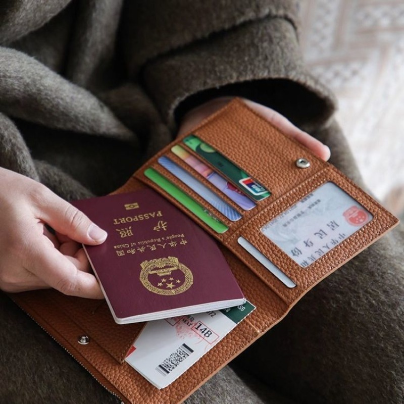 أغطية حامل جواز السفر الجلدية، - مراجعة Men'S Accessories Case وسعره