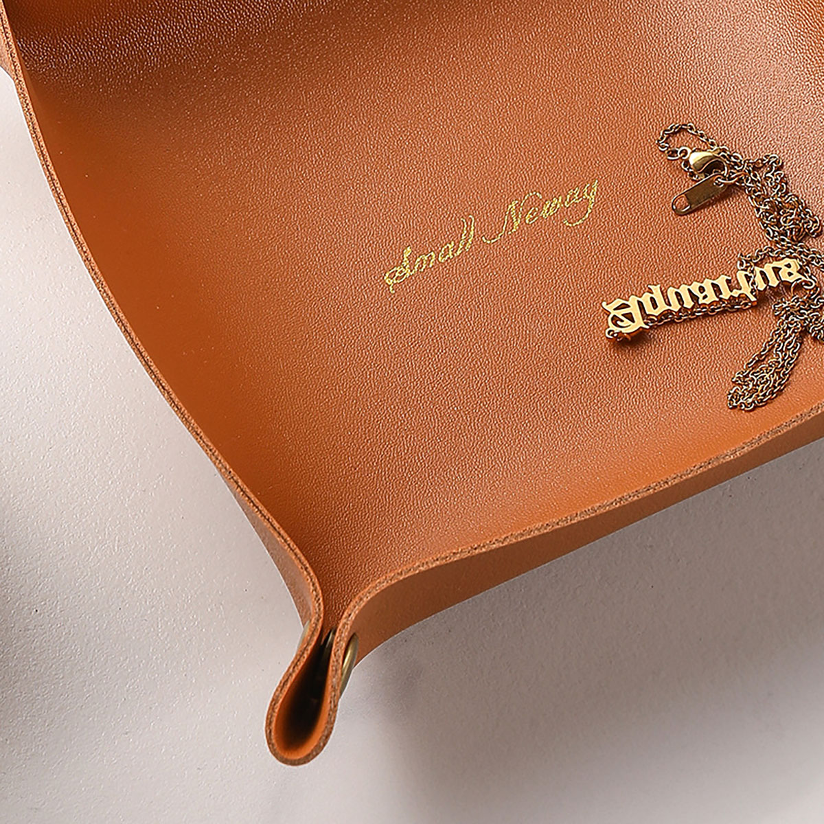 الشمال نمط الجلود صينية تخزين  - مراجعة Men'S Accessories Drawer Organizer وسعره