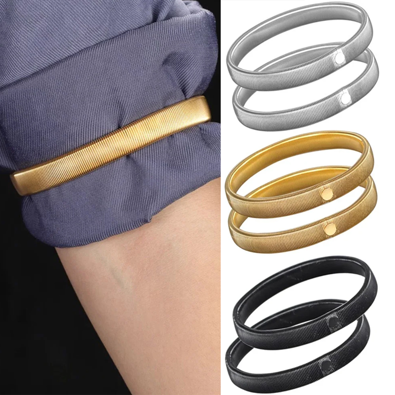 قطعتان من حاملات أكمام القمصان - مراجعة Men'S Accessories Clothing وسعره