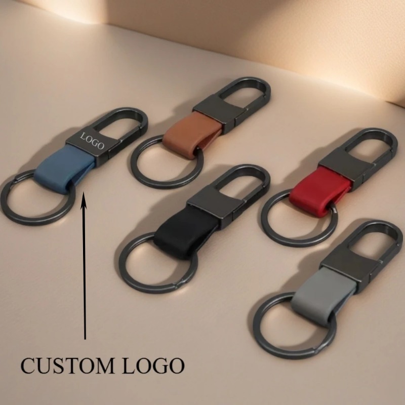 سلاسل المفاتيح الجلدية الموضة  - مراجعة Men Accessories Logo وسعره