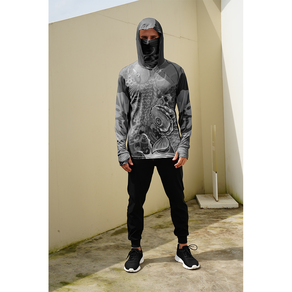 قمصان صيد للرجال مع قناع وغطاء - مراجعة Men'S Accessories Clothing وسعره