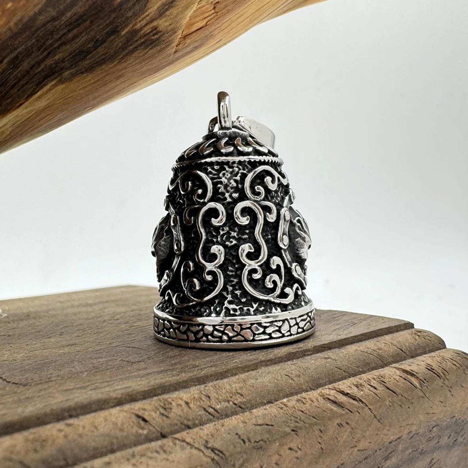 جرس على شكل جمجمة للدراجات الن - مراجعة Men Accessories Chain وسعره