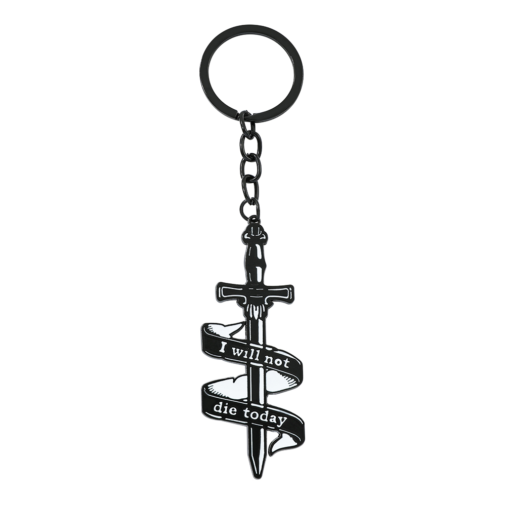 سلسلة مفاتيح على شكل تنين أسود - مراجعة Men Accessories Hand وسعره