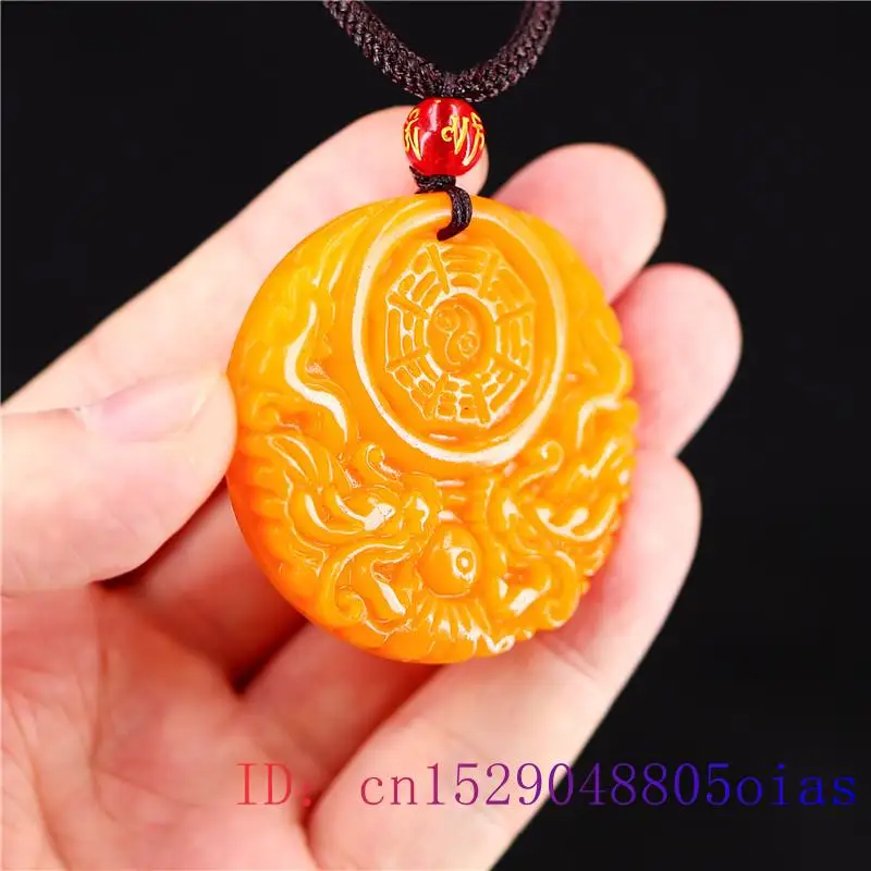 الأصفر اليشم قلادة على شكل تني - مراجعة Men'S Yellow Accessories وسعره