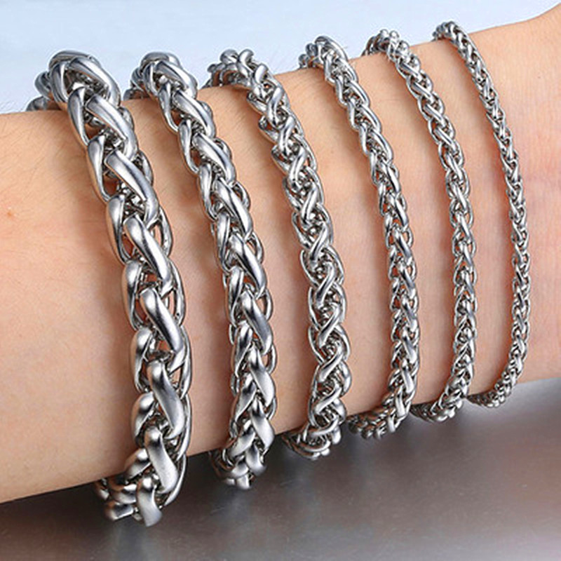 سوار يدوي بسلسلة حبلية ملتوية  - مراجعة Men Accessories Singapore وسعره