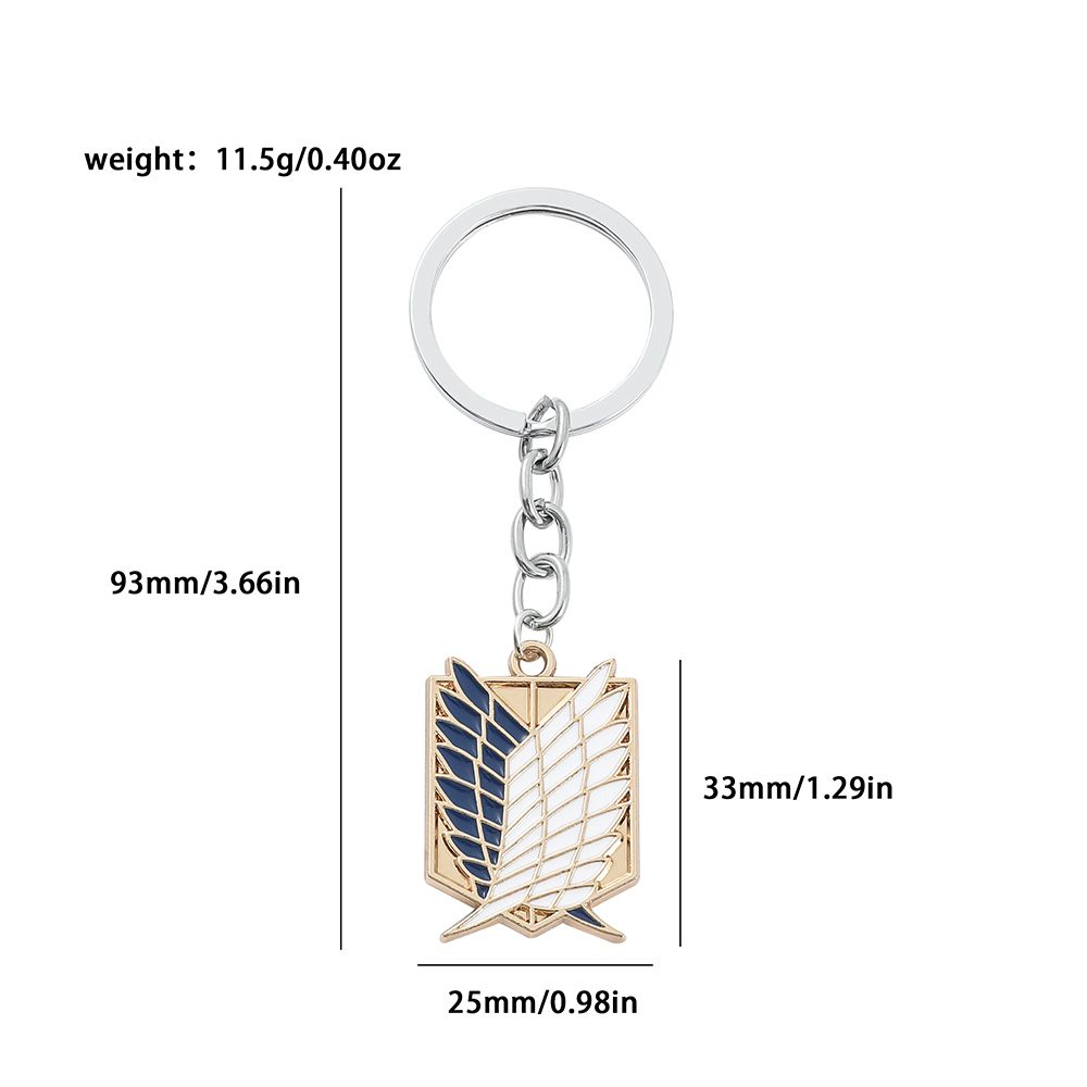 سلسلة مفاتيح معدنية بتصميم أنم - مراجعة Men Accessories Jewelry وسعره