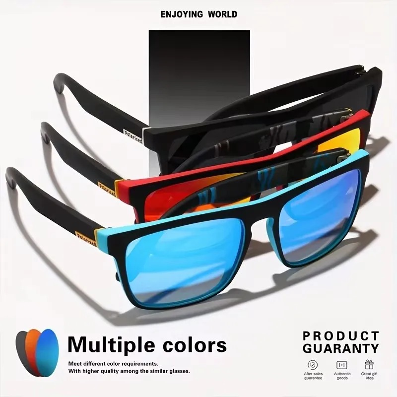 نظارات شمسية مربعة الشكل مستقط - مراجعة Sunglasses Polarized Men وسعره