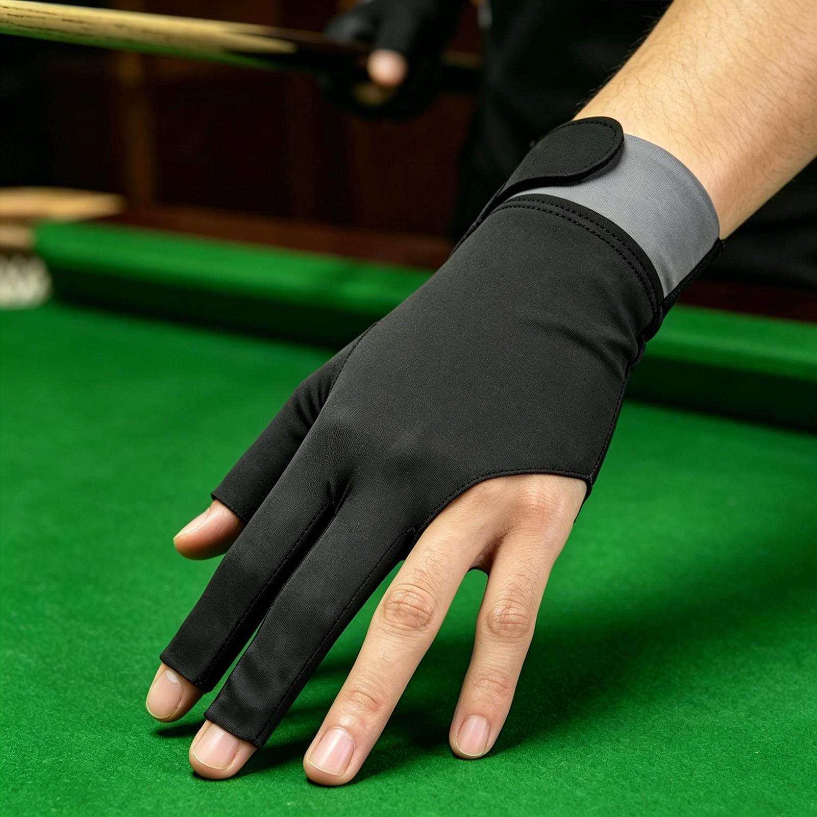 قفاز البلياردو ثلاثي الأصابع م - مراجعة Men Accessories Hand وسعره