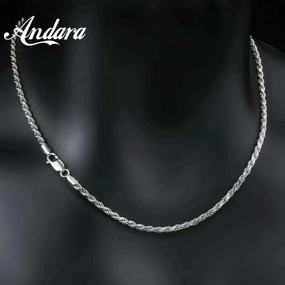قلادة رجالية من الفضة الإسترلي - مراجعة Men Accessories Singapore وسعره