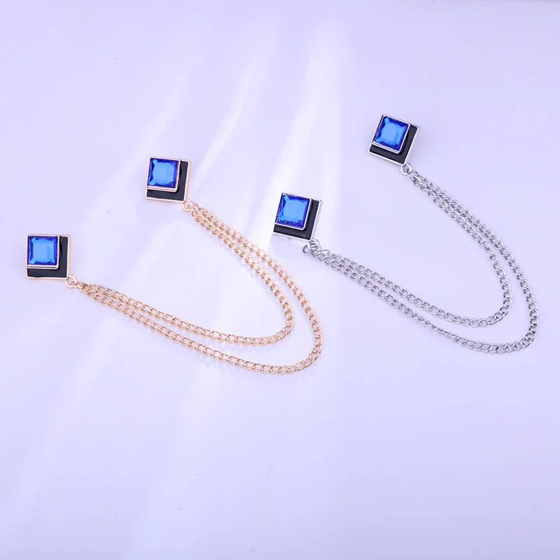 دبوس طية صدر السترة بسلسلة كري - مراجعة Men'S Accessories Clothing وسعره