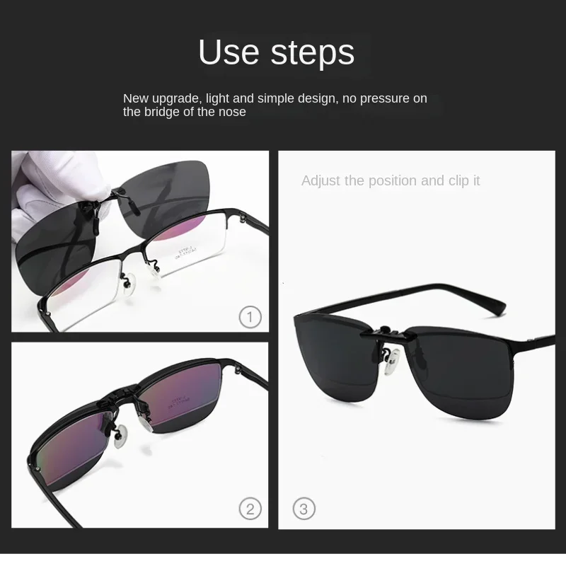 نظارات شمسية جديدة مربعة الشكل - مراجعة Sunglasses Polarized Men وسعره