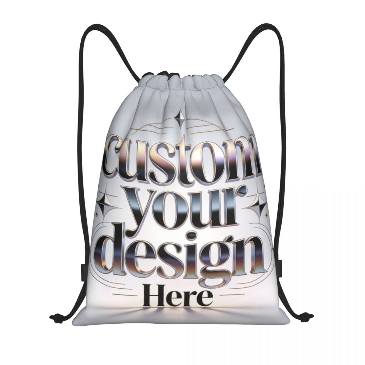 حقائب ظهر مخصصة برباط سحب عليه - مراجعة Men Accessories Logo وسعره