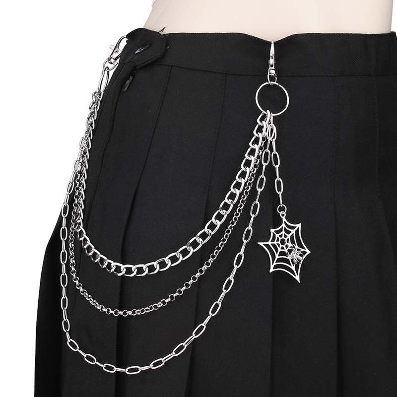 سلسلة سراويل معدنية بانك للرجا - مراجعة Men Accessories Chain وسعره