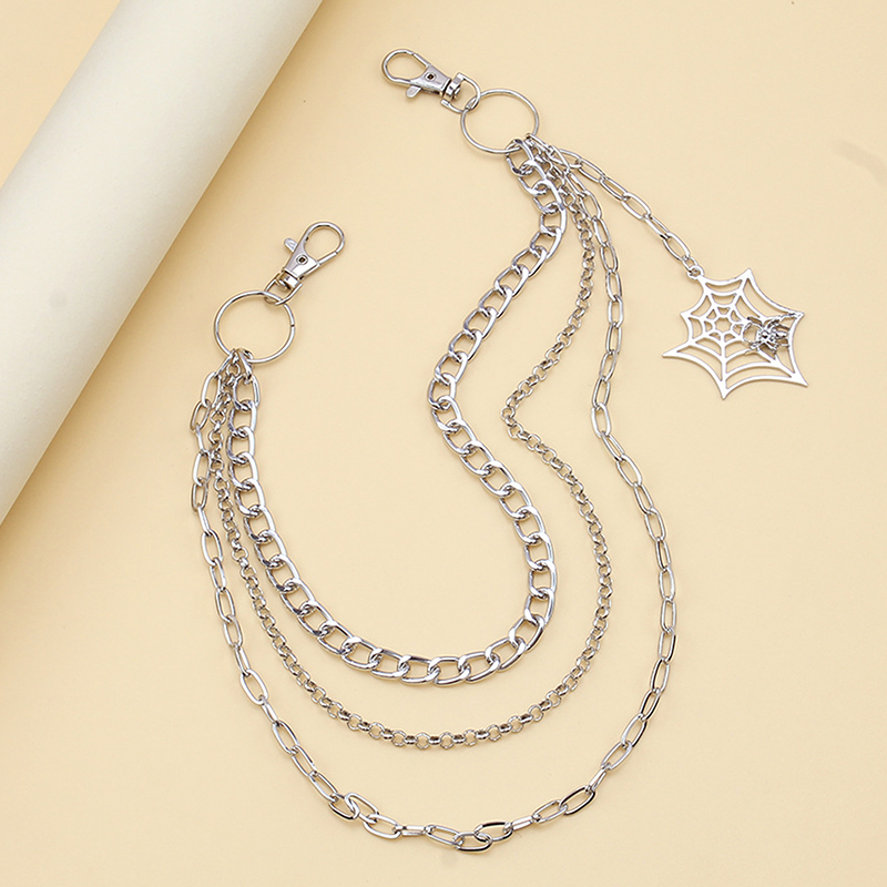 سلسلة سراويل معدنية بانك للرجا - مراجعة Men Accessories Chain وسعره