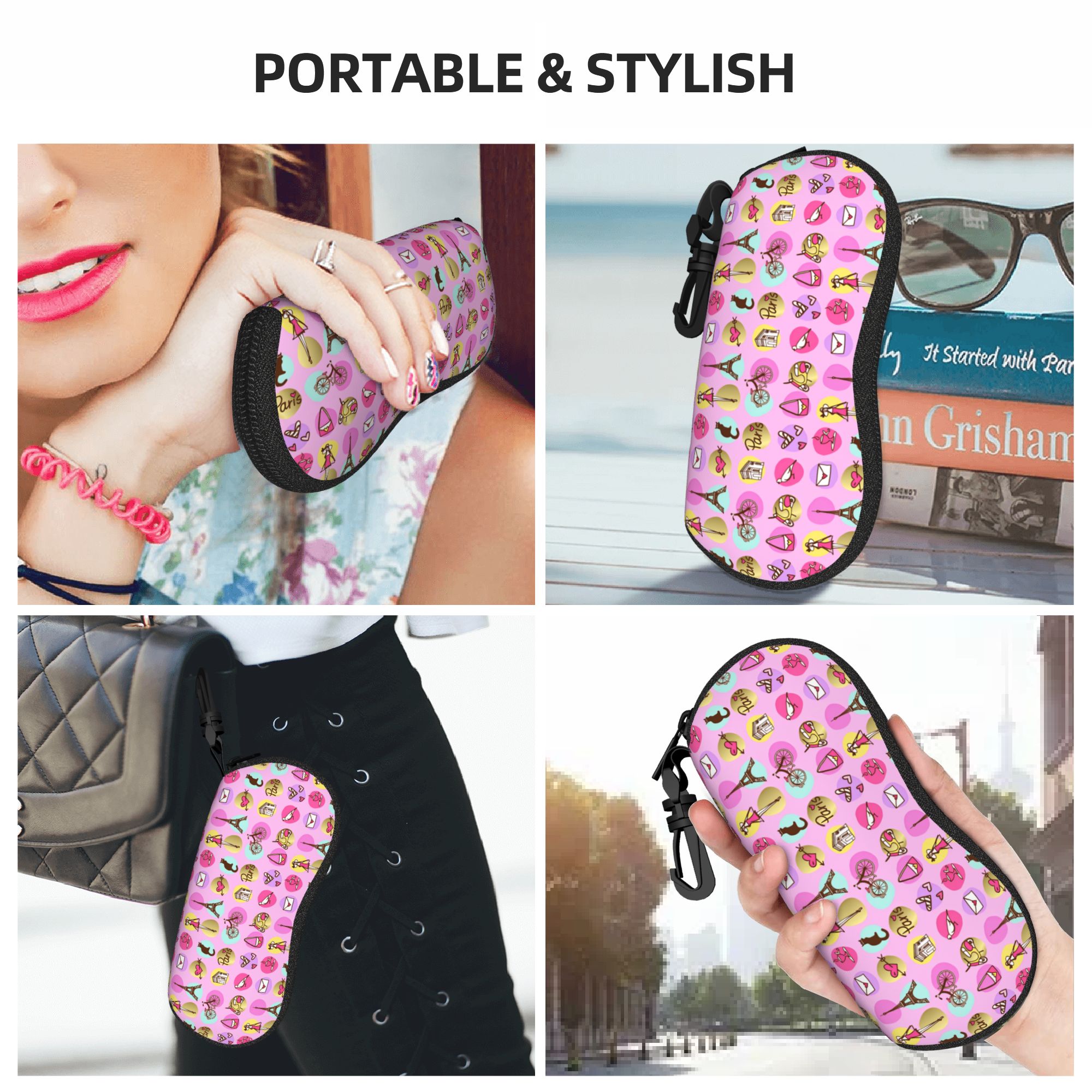 حافظة نظارات فرنسية أنيقة محمو - مراجعة Men'S Accessories Paris وسعره