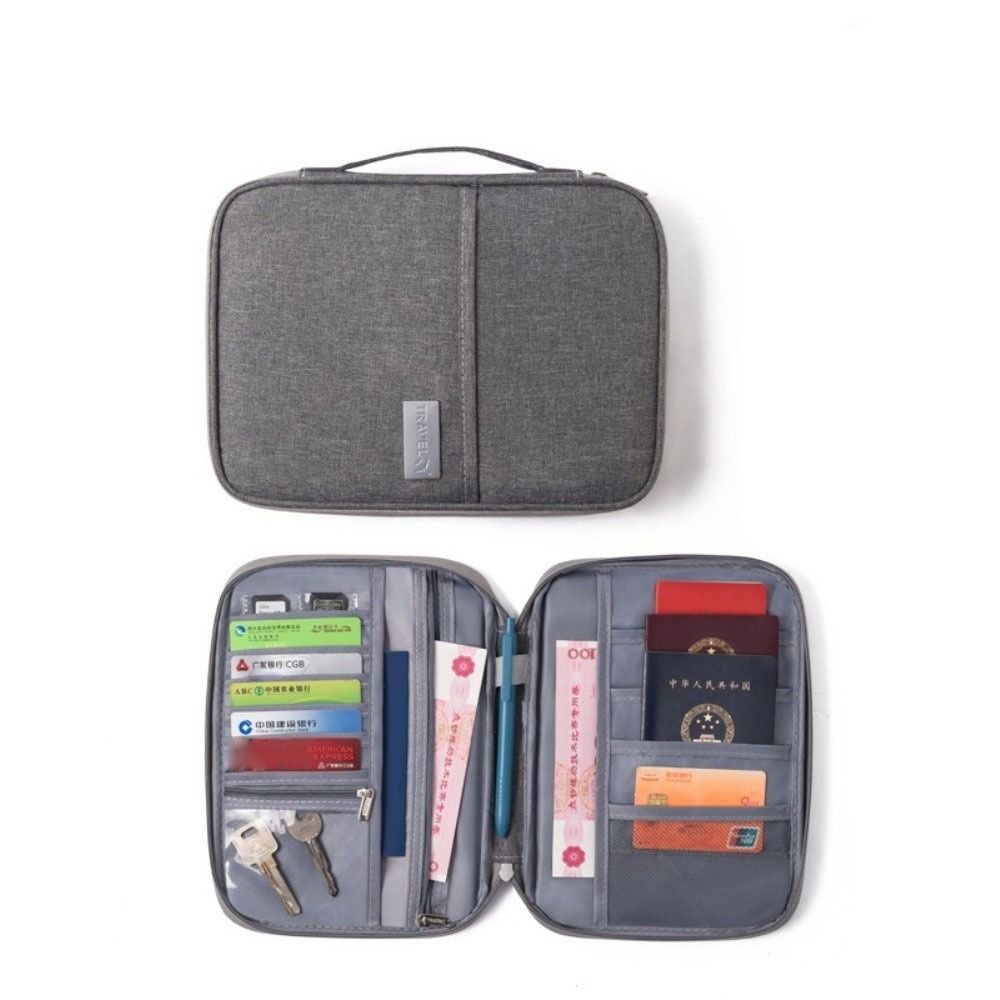 حقيبة جواز سفر إبداعية بلون وا - مراجعة Men'S Accessories Travel Bag وسعره