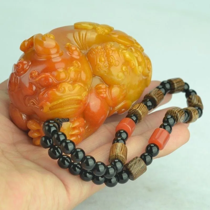 الطبيعية هوانغ Longyu Pixiu قل - مراجعة Men Accessories Chain وسعره